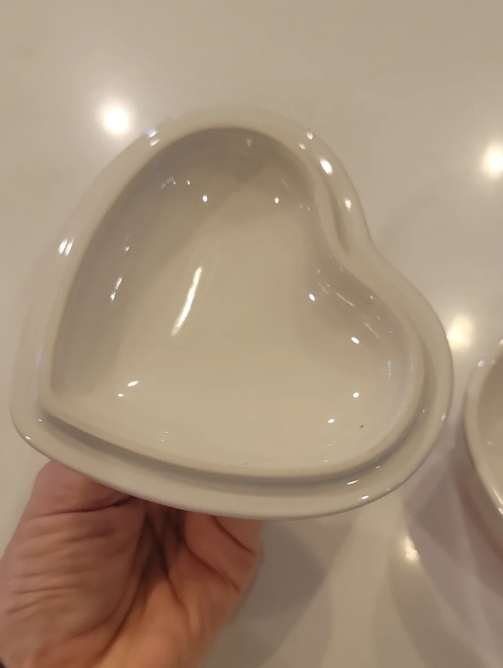 Le Creuset Retired & Rare Large Powder Pink Heart Cocotte